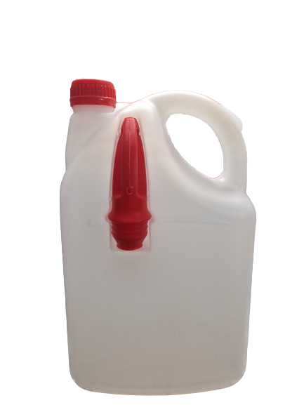 Kanistras - bakas 4L su piltuvėliu 165g.