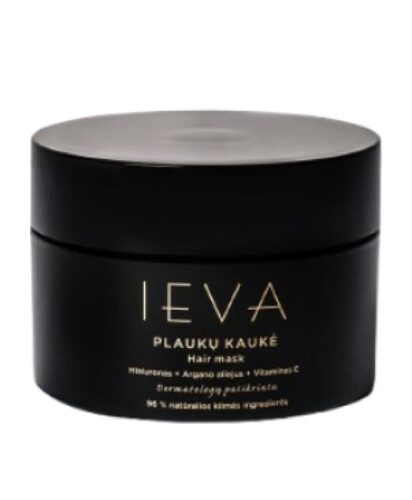 Plaukų kaukė IEVA PAŽEISTIEMS IR DRĖGMĖS STOKOJANTIEMS PLAUKAMS 200 ml