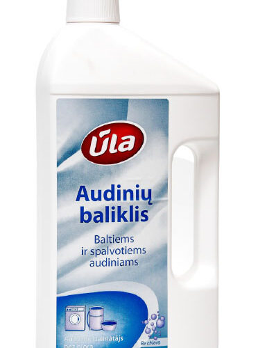 Audinių baliklis ŪLA BE CHLORO 0,9 l