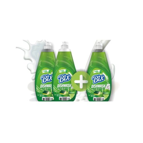 Indų ploviklis BIX įvairių spalvų 750 ml (3 už 2 kainą!)