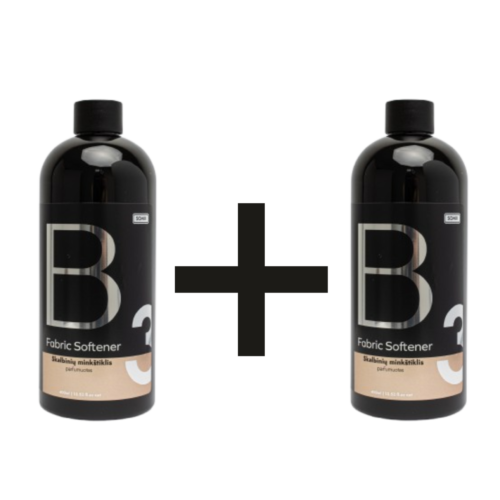 Skalbinių minkštiklis, parfumuotas B3, 2x400ml