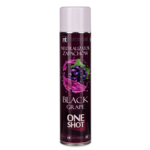 Normatek ONE SHOT Oro gaiviklis ir kvapų neutralizatorius BLACK GRAPE NT-1096, 600ml