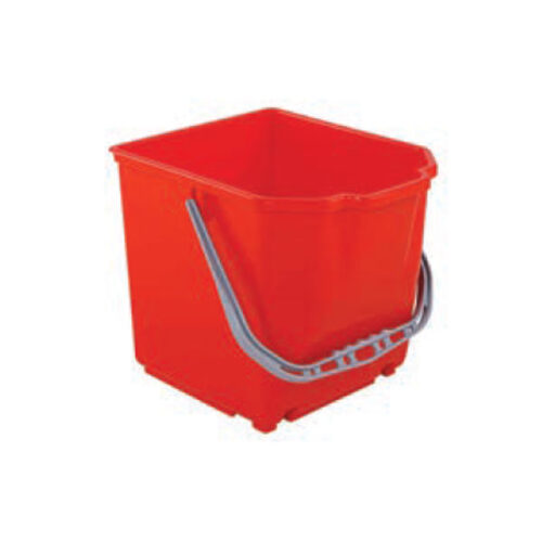 BT18-BT25-red.jpg Raudonas 15 litrų plastikinis kibiras su plastikine rankena