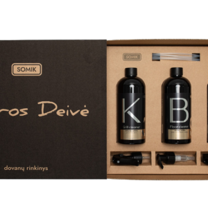 Aromatinės kortelės ir purškiamo kvapo rinkinys "SENSO"