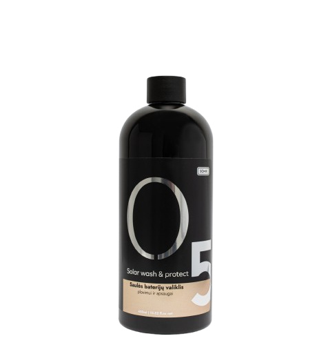 Saulės baterijų valiklis O5, 400ml