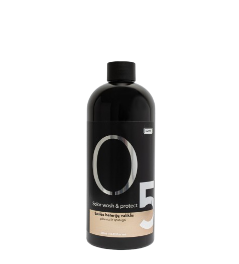 Saulės baterijų valiklis O5, 400ml
