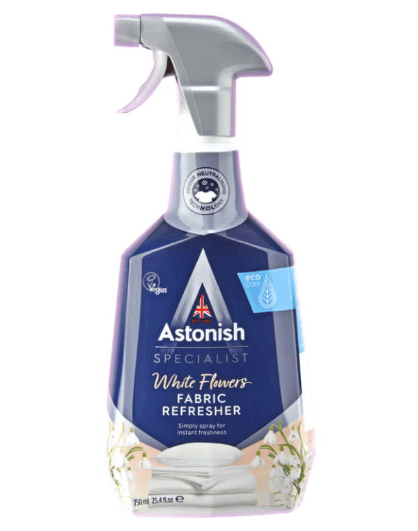 ASTONISH Audinių gaiviklis White Flowers 750ml