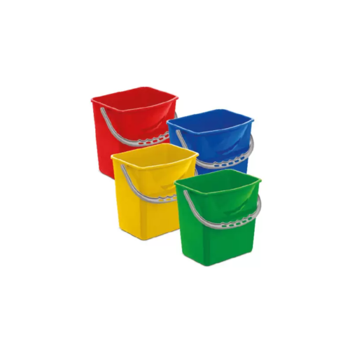 Kibiras plastmasinis GELTONAS, 6L