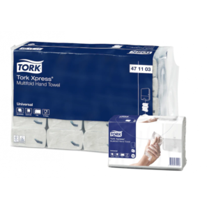 Dozatorius rankšluostinėms servetėlėms TORK, Mini H2, baltas