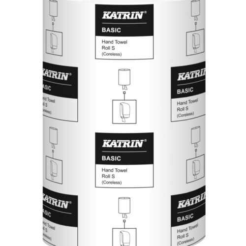Ruloninis popierius analogas KATRIN 475505 Basic S  baltas Vaida paper KK