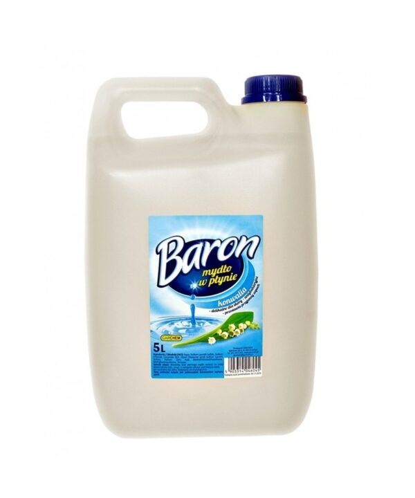 Skystas muilas BARON Lily of the valley, 5L