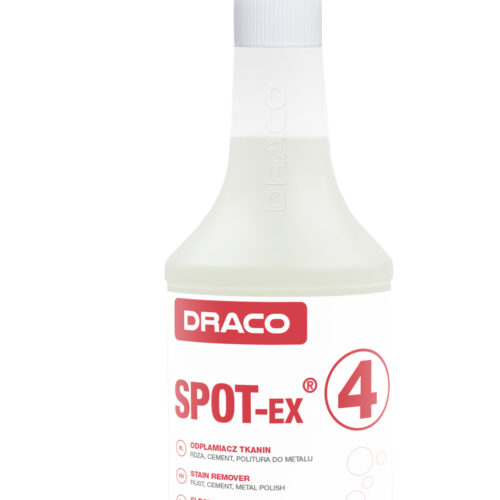 SPOT – EX 3 750ml,Draco pašalina sunkiai įveikiamų nešvarumų, tokių kaip rūdys, cementas, metalo lakas, dėmes
