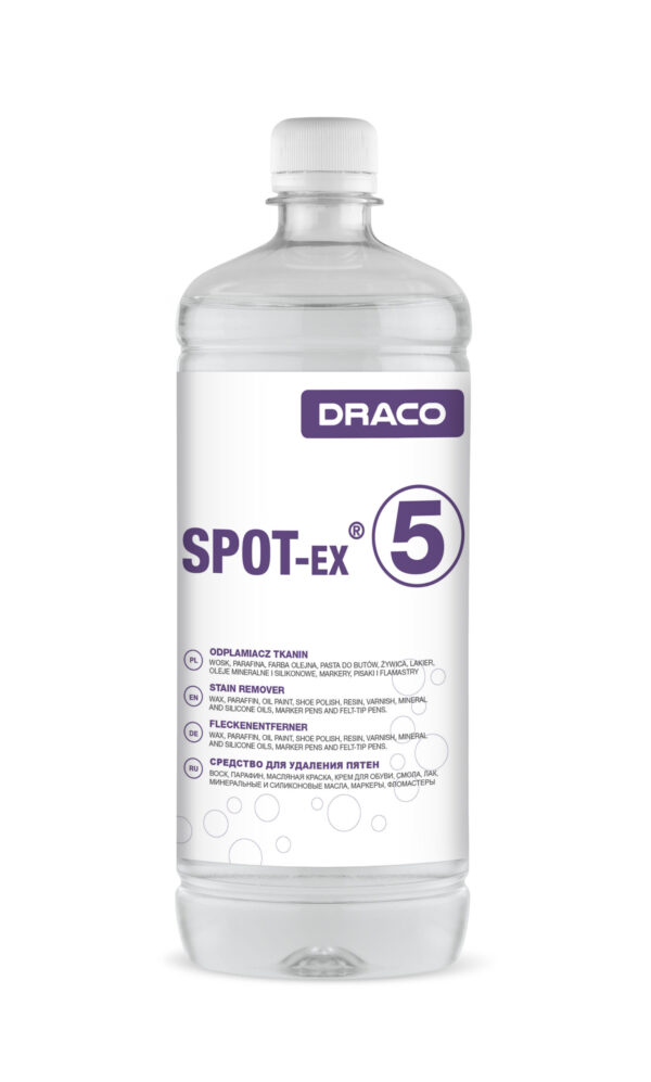 DRACO SPOT-EX 5 audinių dėmių valiklis nuo aliejaus, vaško, lako, žymeklių dėmių
